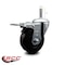 Service Caster 4'' Phenolic Swivel 7/16'' Grip Ring Stem Caster with Total Lock Brake SCC-GRTTL20S414-PHS-716138 - alternate 3